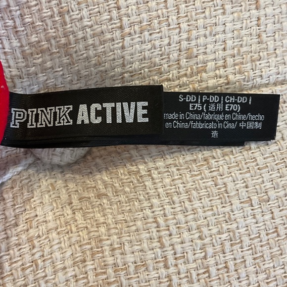 PINK Victoria's Secret Vibrant Red Bra Top - Picture 2 of 5